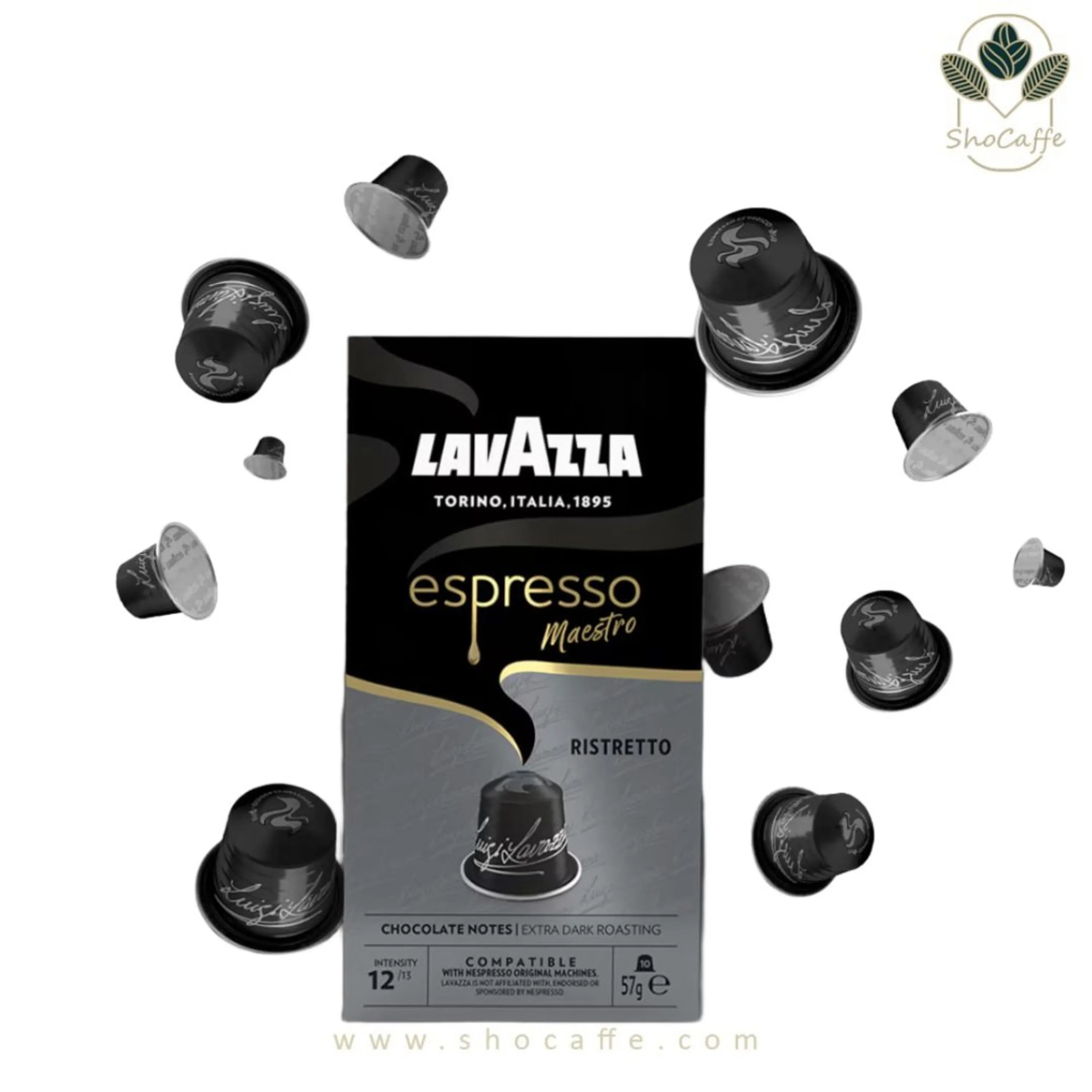 کپسول قهوه نسپرسو لاوازا مدل ماسترو ریستریتو Espresso Maestro Ristretto